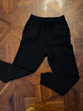 NAKEDCASHMERE Black Cashmere Pants
